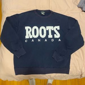 Vintage Roots original Navy blue sweatshirt